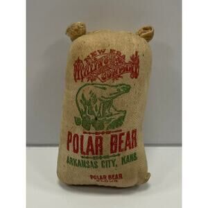 Vintage Polar Bear Arkansas City, Kansas Pincushion